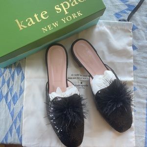 Excellent Condition Kate Spade Gala slides 9 1/2
